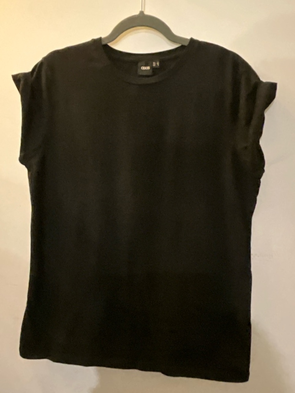 ASOS Black Short Sleeve Crewneck Tee